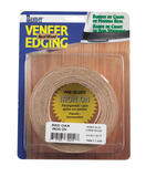 Band-It 0.75 in. W x 25 ft. L Red Oak Wood Veneer Edge Banding Prefinished