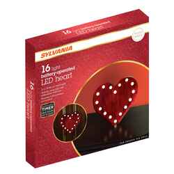 Sylvania Valentines Day 1 each Metal Tabletop Decoration