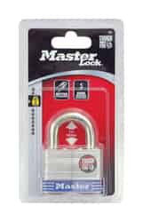 Master Lock 1-1/2 in. H X 2 in. W Laminated Steel 4-Pin Cylinder Padlock 1 pk