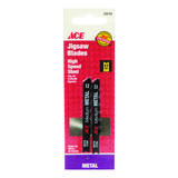 Ace 2-3/4 in. Carbon Steel Jig Saw Blade 17 TPI 2 pk Universal