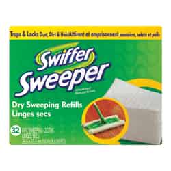 Swiffer Sweeper 10.4 in. W X 8 in. L Dry Cloth Mop Pad 32 pk