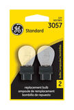 GE Miniature Lamps 3057BP For Turn Signal, Stop, Tail and Parking 12 volts 2 Carded