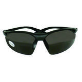 Sierra Ranch Bi-Focal Safety Readers Black 1 Smoke