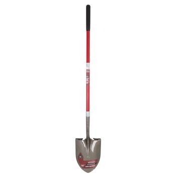 Ace Steel 9 in. W x 57.25 in. L Round Point Shovel