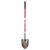 Ace Steel 9 in. W x 57.25 in. L Round Point Shovel