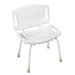 Delta White Tub and Shower Chair Plastic 28-3/4 in. H x 11 in. L