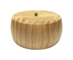 Waddell Minwax 5 in. H Round Tapered Pine Bun Foot