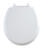 Mayfair Slow Close Round White Molded Wood Toilet Seat