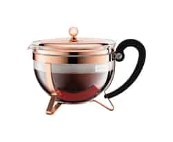 Bodum Pink 44 oz. Copper Tea Maker