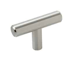 Amerock Bar Pulls Collection Bar Pull Cabinet Door and Drawer Pulls Sterling Nickel 1 pk