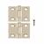 Ace 2.750 in. W X 1-1/2 in. L Bright Brass Brass Narrow Hinge 2 pk