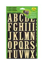 Hy-Ko Polyester A-Z Letter Set Self-Adhesive Gold 2 in.
