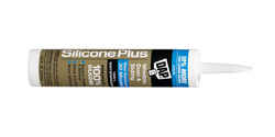 DAP Clear Silicone Rubber Door, Siding and Window Sealant 10.1 oz