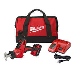 Milwaukee M18 HACKZALL Cordless 3/4 in. Reciprocating Saw Kit 18 volt 3000 spm