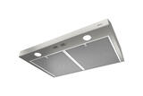 Broan Glacier 29-7/8 in. W Silver Range Hood