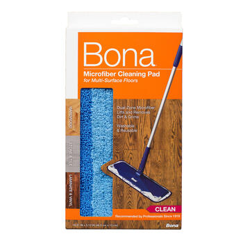 Bona Microplus 4 in. W X 15 in. L Flat Microfiber Deep Clean Pad 1 pk