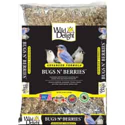 Wild Delight Bugs N' Berries Assorted Species Wild Bird Food Safflower Seeds 4.5 lb.