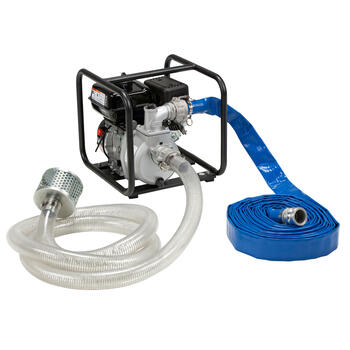 Red Lion Aluminum Water Transfer Pump Kit 5 hp 9000 gph