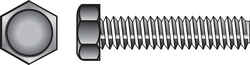 HILLMAN 3/8 in. Dia. x 5 in. L Zinc Plated Steel Hex Tap Bolt 50 box