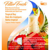 Web FilterFresh Tropical Bay Scent Air Freshener 0.8 oz Gel