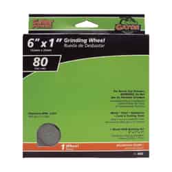 Gator 1 in. thick x 6 in. Dia. x 1 in. Aluminum Oxide Grinding Wheel 3820 rpm 1 pc.