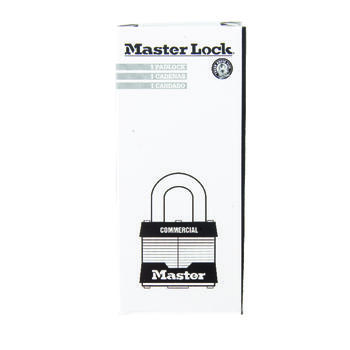 Master Lock 1-5/16 in. H x 1-3/4 in. L x 1 in. W Steel Double Locking Padlock 6 pk Keyed Alike