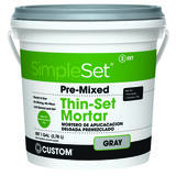 Custom Building Products SimpleSet Gray Thin-Set Mortar 128 oz. 1 gal.