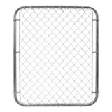 Yard Gard 48 in. H 12 Gauge Galvanized Silver Metal Chain Link Fence Gate