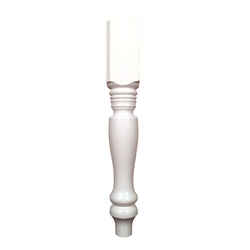 Waddell Minwax 15 in. H Country Pine Wood Table Leg