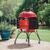 Kamado Joe 24 in. Big Joe II Charcoal Kamado Grill and Smoker Red