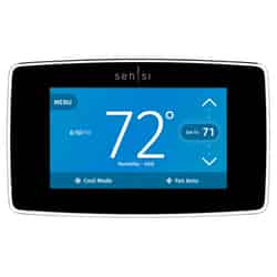 Emerson Sensi Built In WiFi Heating and Cooling Touch Screen Smart Thermostat