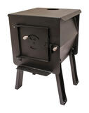 Survivor Black Bear 10000 BTU 224 sq. ft. Wood Stove