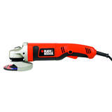 Black and Decker 4-1/2 in. 8.5 amps Corded Angle Grinder Small 10000 rpm