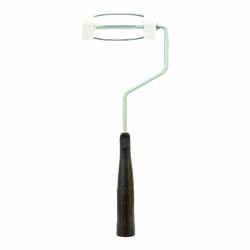 Linzer Threaded End 4 in. W Metal Jumbo Mini Paint Roller Frame