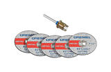 Dremel EZ Lock .75 in x .75 in. L Fiberglass Rotary Accessory Kit 5 pk