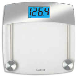 Taylor Digital Bathroom Scale Gray 440 lb.