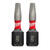 Milwaukee SHOCKWAVE Square 1 in. L x #1 Impact Duty Hex Shank Steel Screwdriver Bit 2 pc. 1