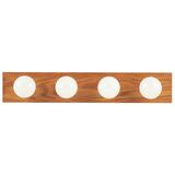 Westinghouse Brass 4 Bathroom Bar Fixture Wall Mount Natural