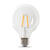 Feit Electric G25 E26 (Medium) Filament LED Bulb Natural Light 1 pk