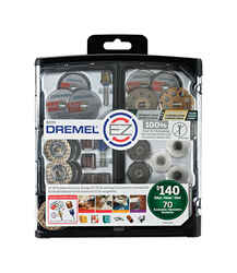 Dremel EZ Lock 7 x 7 in. L Rotary Accessory Kit Metal 70 pk