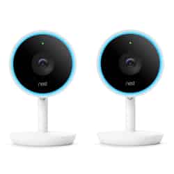 Nest Cam IQ Indoor 2-pack White Security Camera