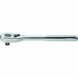 Craftsman 1/2 in. drive Chrome Vanadium Steel 72 Tooth Pear Head Ratchet 1 pc.