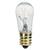 Westinghouse 6 watts S6 Incandescent Bulb 32 lumens White Speciality 2 pk