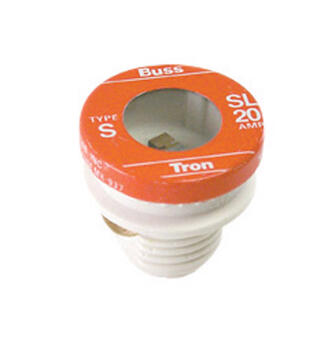 Bussmann 20 amps 125 volts Plastic Tamper Proof Plug Fuse 4 pk