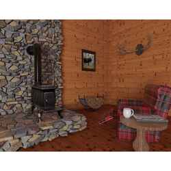 US Stove  EPA Certified 900 sq. ft. Wood Burning  Stove 