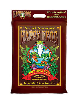 FoxFarm Happy Frog Smart Naturals Organic Potting Soil 12 quart, dry