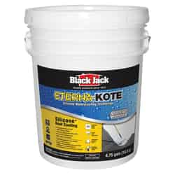 Black Jack Eterna-Kote Gloss Bright White Silicone Roof Coating 5 gal