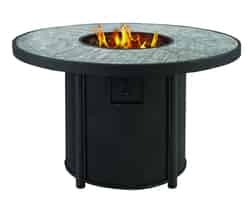 Living Accents Square Propane Fire Pit 25 in. H x 42 in. W x 42 in. D Steel