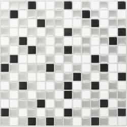 Peel and Impress 10 in. W x 10 in. L Vinyl Adhesive Wall Tile 4 pc. Multiple Finish (Mosaic)
