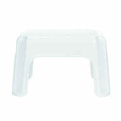 Rubbermaid Step Stool 300 Lb. Capacity 9.5 HX12.5 WX15.5 L White